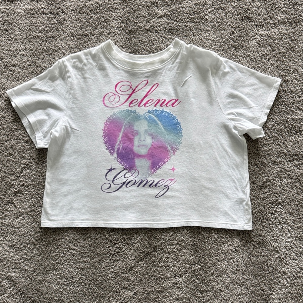 Selena Gomez Crop Tee